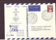 Berlino intero postale Ballonpost a Stoccarda 1961