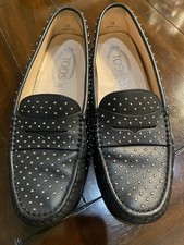 Tods Black Gommini Micro