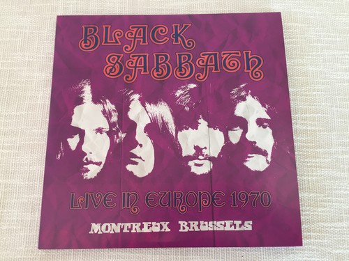 Black sabbath live in - black,