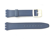 SWATCH Strap x  GENT BLU - 7 FORI - BLUE WITH 7 HOLES - 1983- NEW-RARE - PERFECT