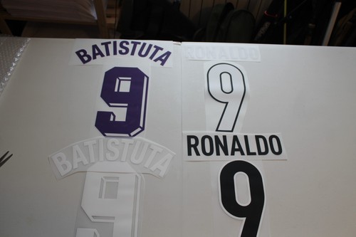 Batistuta ronaldo patch - batistuta,