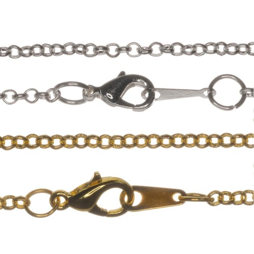 Catene placcate oro argento