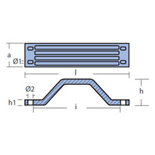 Anodo Barra per supporto