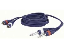 Connettore 2 Jack Mono a 2 RCA