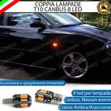 COPPIA LAMPADE FRECCE LED LATERALI SEAT IBIZA (6L) T10 CANBUS NO ERRORE