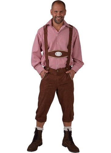 Costume bavarese pantaloni