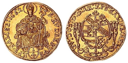 Salzburg ducato 1662 - ducato,