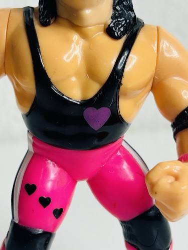 Rara figurina bret hart - bret,