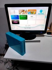 Nintendo Wii blu con Wii