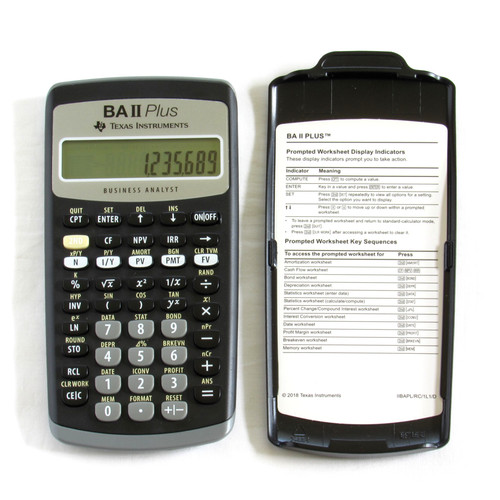 Texas instruments plus - ba, ii