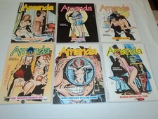 Lotto 6 fumetti AMANDA Eura Editoriale rare versioni omaggio - anno I° e II°