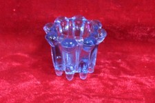Piccolo vaso in vetro blu