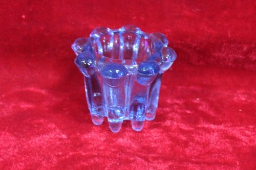 Piccolo vaso vetro - piccolo, blu