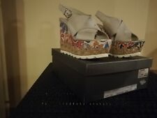 Sandali donna con zeppa alta