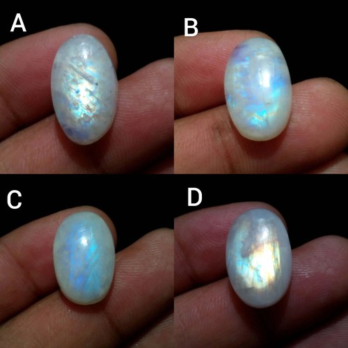 Pietra luna arcobaleno - pietra, blu