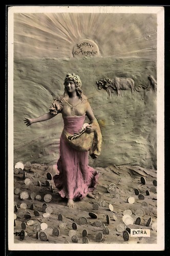 Cartolina artistica domenico - cartolina,