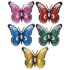 Confezione da 5 Farfalle in