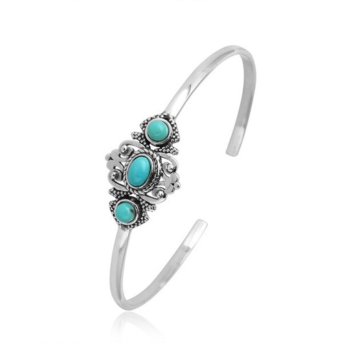 Bracciale boho turchese - bracciale,