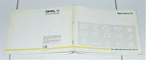 Opel astra libretto uso - opel,