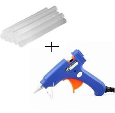 PISTOLA ELETTRICA PER COLLA A CALDO INCOLLATRICE TERMOCOLLANTE + 8 STICK OMAGGIO
