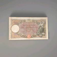 500 LIRE Mietitrice 25/3/1925 BB RR