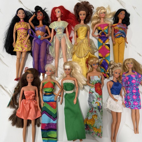 Lotto bambole mattel barbie - bambole,