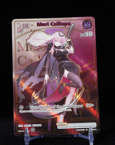Hololive tcg mori - mori, calliope