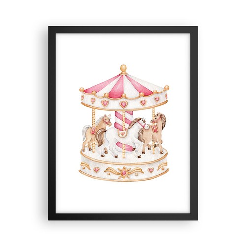 Poster 30x40cm giostra - poster,