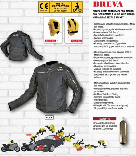 Hawk giacca uomo - hawk, airbag