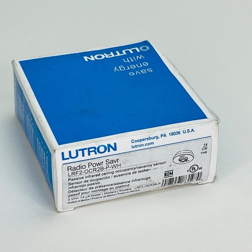 Lutron lrf2 ocr2b sensore - lutron, lrf2-ocr2b-p-wh
