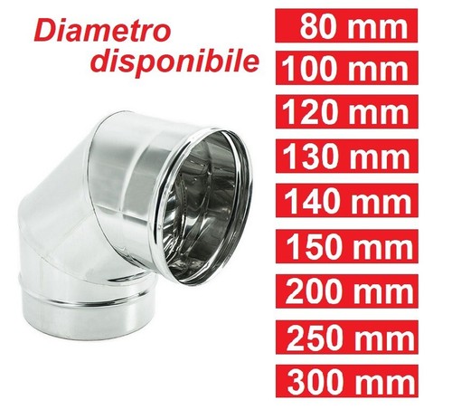 Curva inox aisi 304 - aisi, chiusa