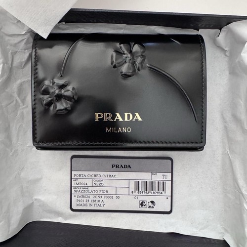 Portacarte tracolla prada in - a,