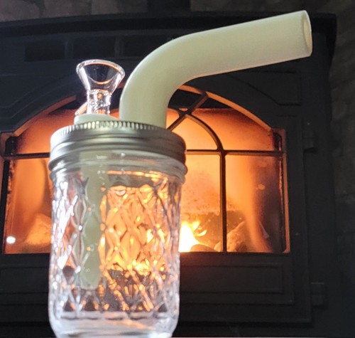 Jelly jar bubbler hookah - jar, bubbler/hookah