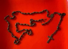 Vecchio rosario in argento