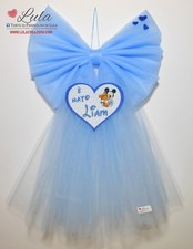 Fiocco nascita in Tulle +