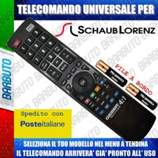 TELECOMANDO UNIVERSALE SCHAUB