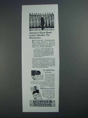 Pubblicità hohner harmonicas - hohner,