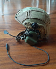 REPLICA SOFTAIR ELMETTO FAST EMERSONGEAR con REGOLAZIONE, ATACS e CUFFIE EARMOR 