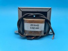 Nuovi induttori nucleo ferro .62mH - 18mH varie misure componente elettronico made in USA