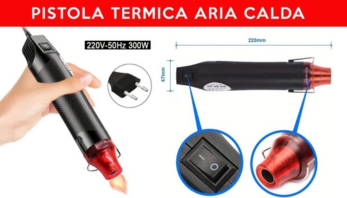 Pistola termica aria - aria, calda