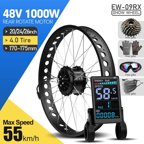 Bici elettrica neve - elettrica,