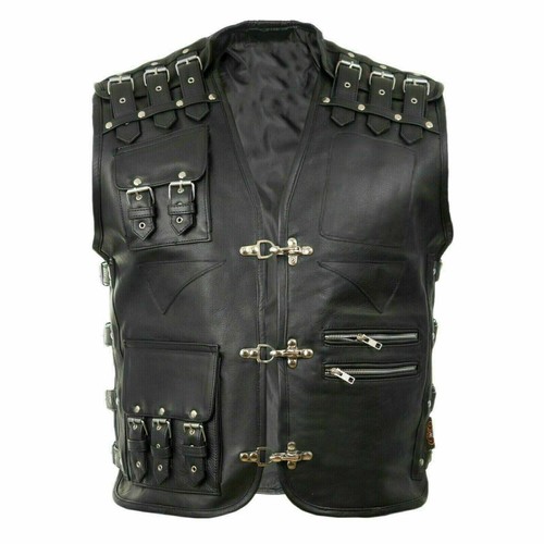 Gilet uomo vera pelle - in,