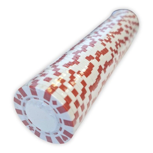 50x star rosso poker - chips, set
