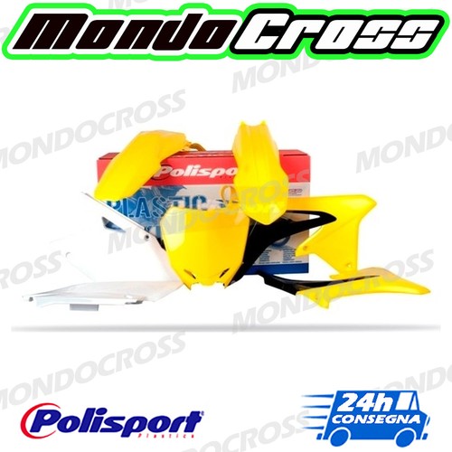 Kit plastiche polisport giallo - kit,