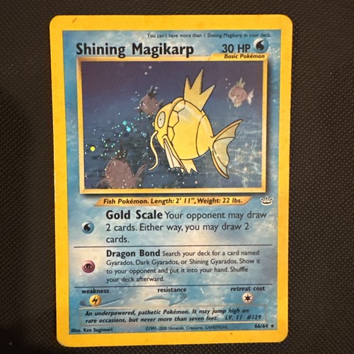 Shining magikarp neo - magikarp, 66/64