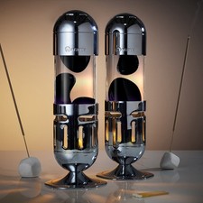 Mathmos Pod Candle Silver