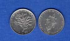 vaticano - MONETA 50 L. , PAPA