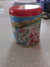 Scatola latta Vintage Paluani Agip Natale Benzinaio