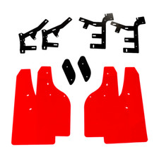 Ford Fiesta Mk7 + Mk 7.5 ST180 Parafanghi + Raccordi Rosso 4mm PVC Rally