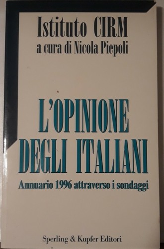 Opinione degli italiani - degli,